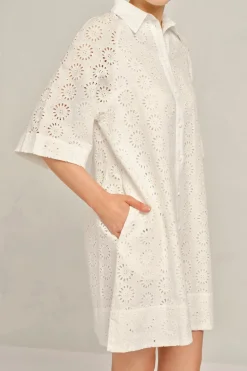 Women Alessandra Aurienne Dress Posy - White