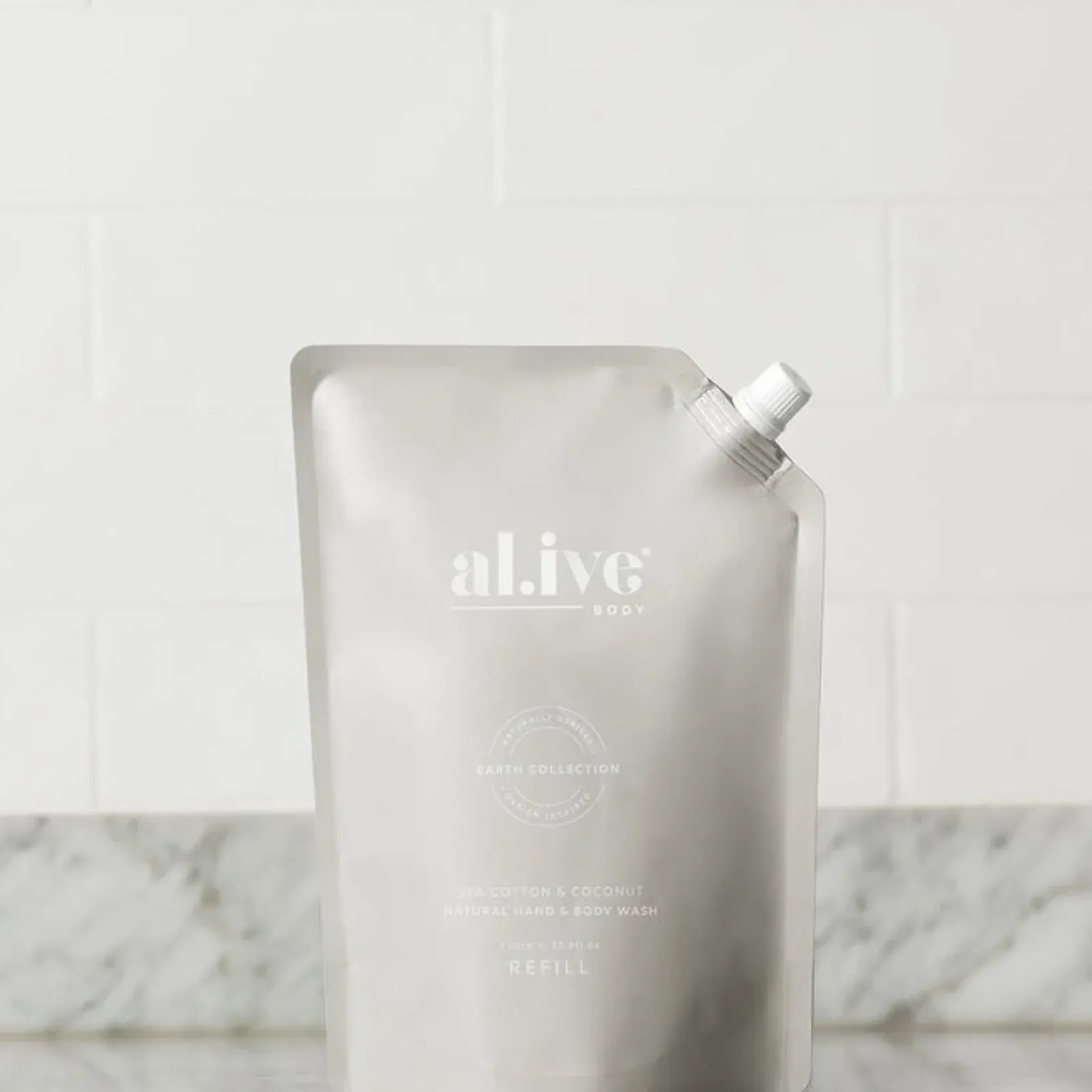 Al.ive Sea Cotton & Coconut Wash - Refill