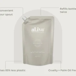 Al.ive Sea Cotton & Coconut Wash - Refill