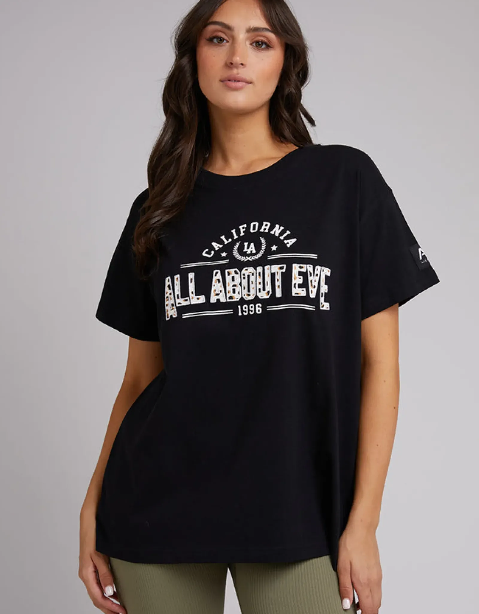 Women All About Eve Anderson Sports Tee - Black