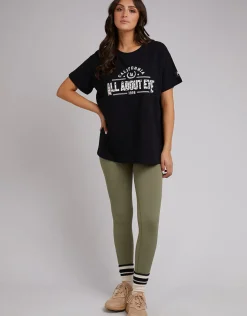 Women All About Eve Anderson Sports Tee - Black