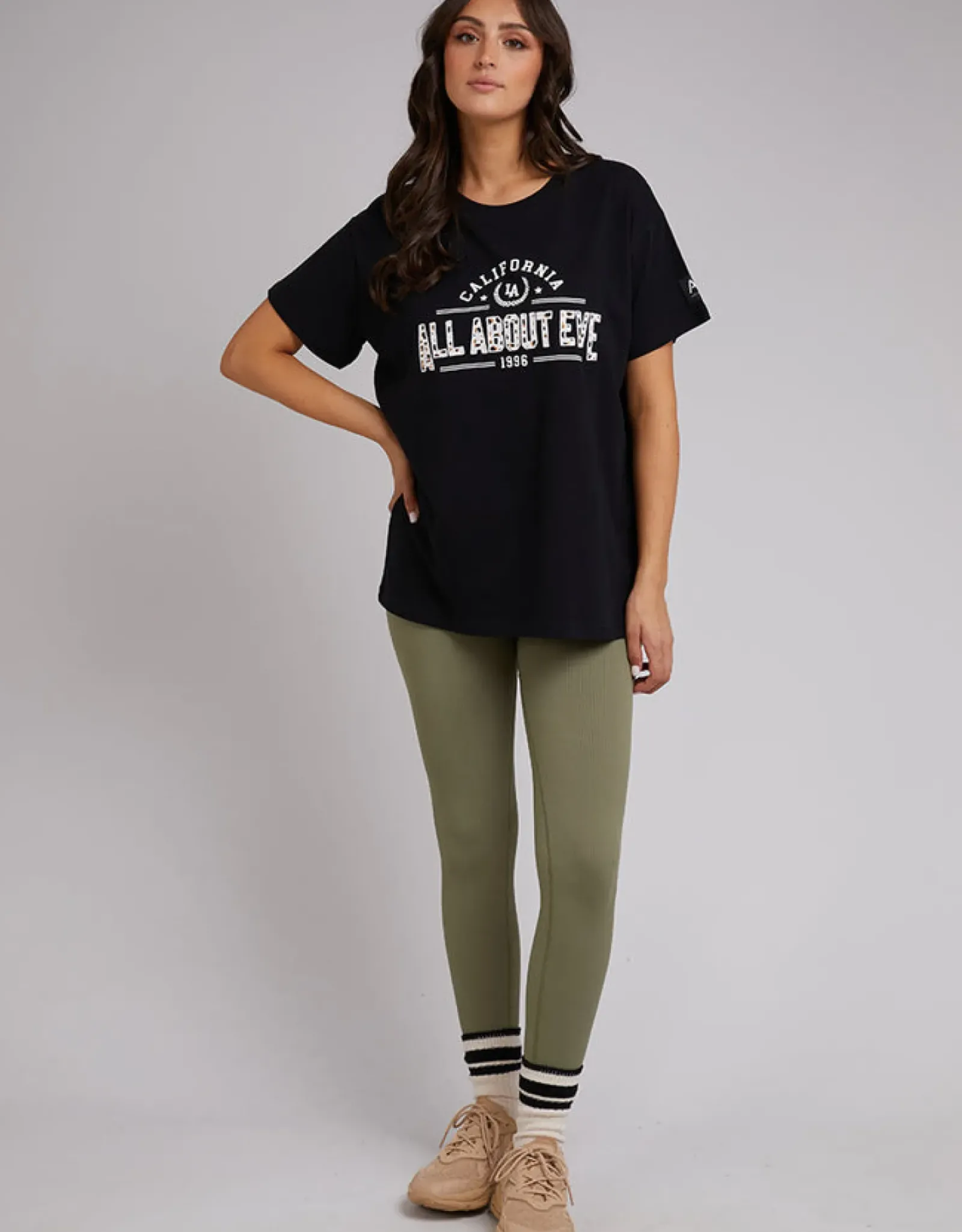 Women All About Eve Anderson Sports Tee - Black