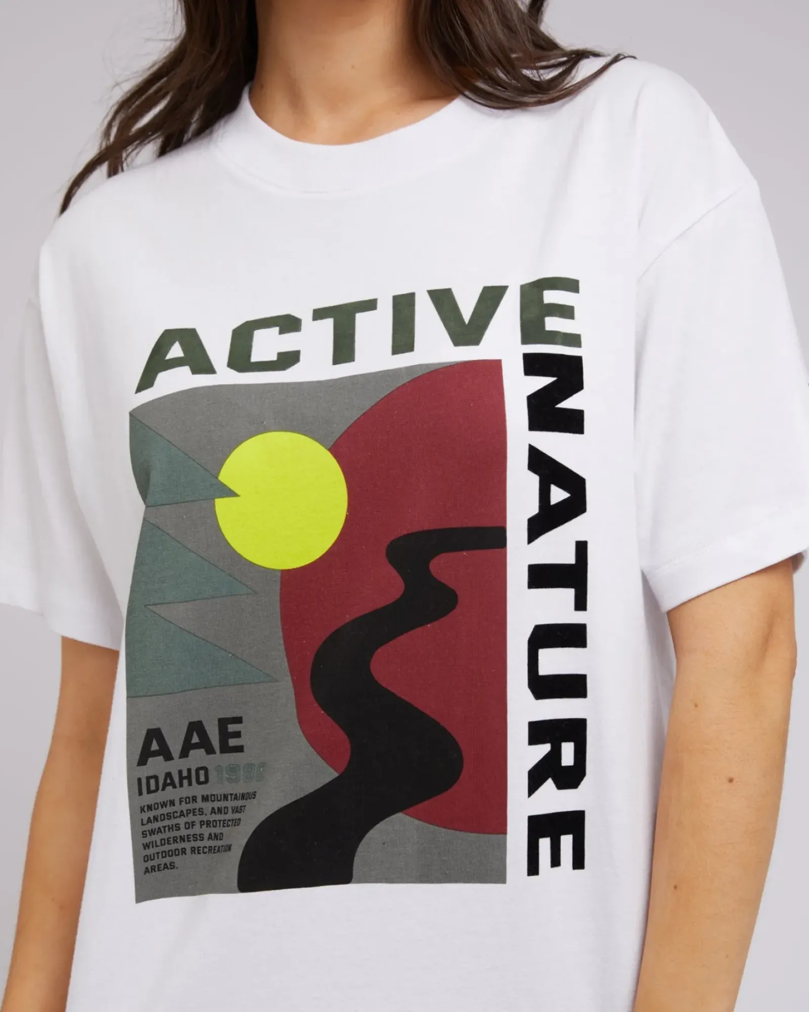 Women All About Eve National Tee - Vintage White