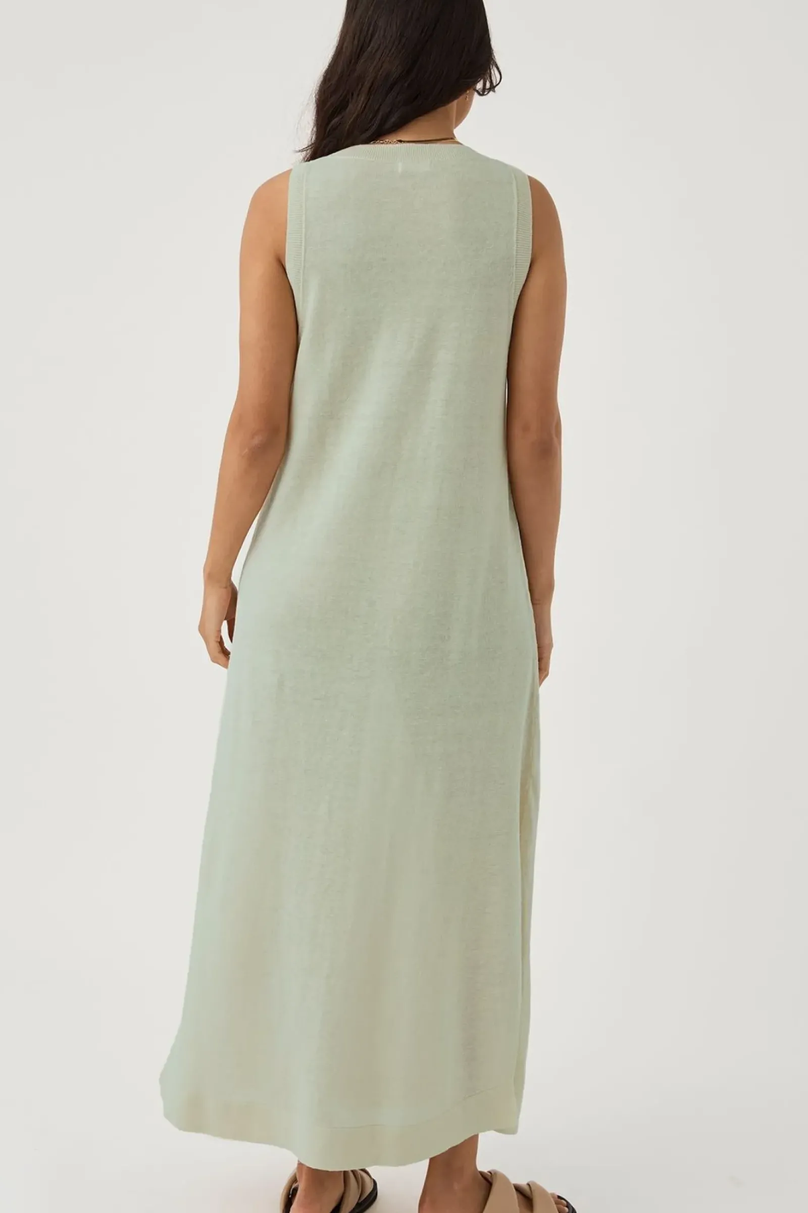 Women ARCAA Brie Long Dress - Aloe