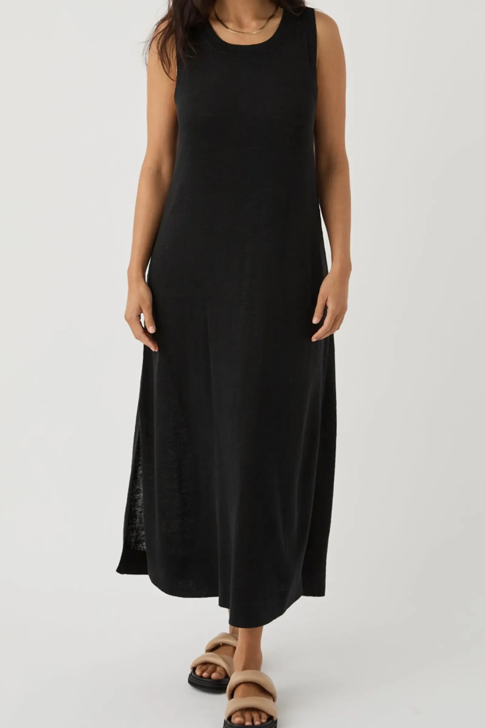 Women ARCAA Brie Long Dress - Black