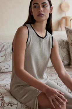 Women ARCAA Brie Long Dress - Taupe