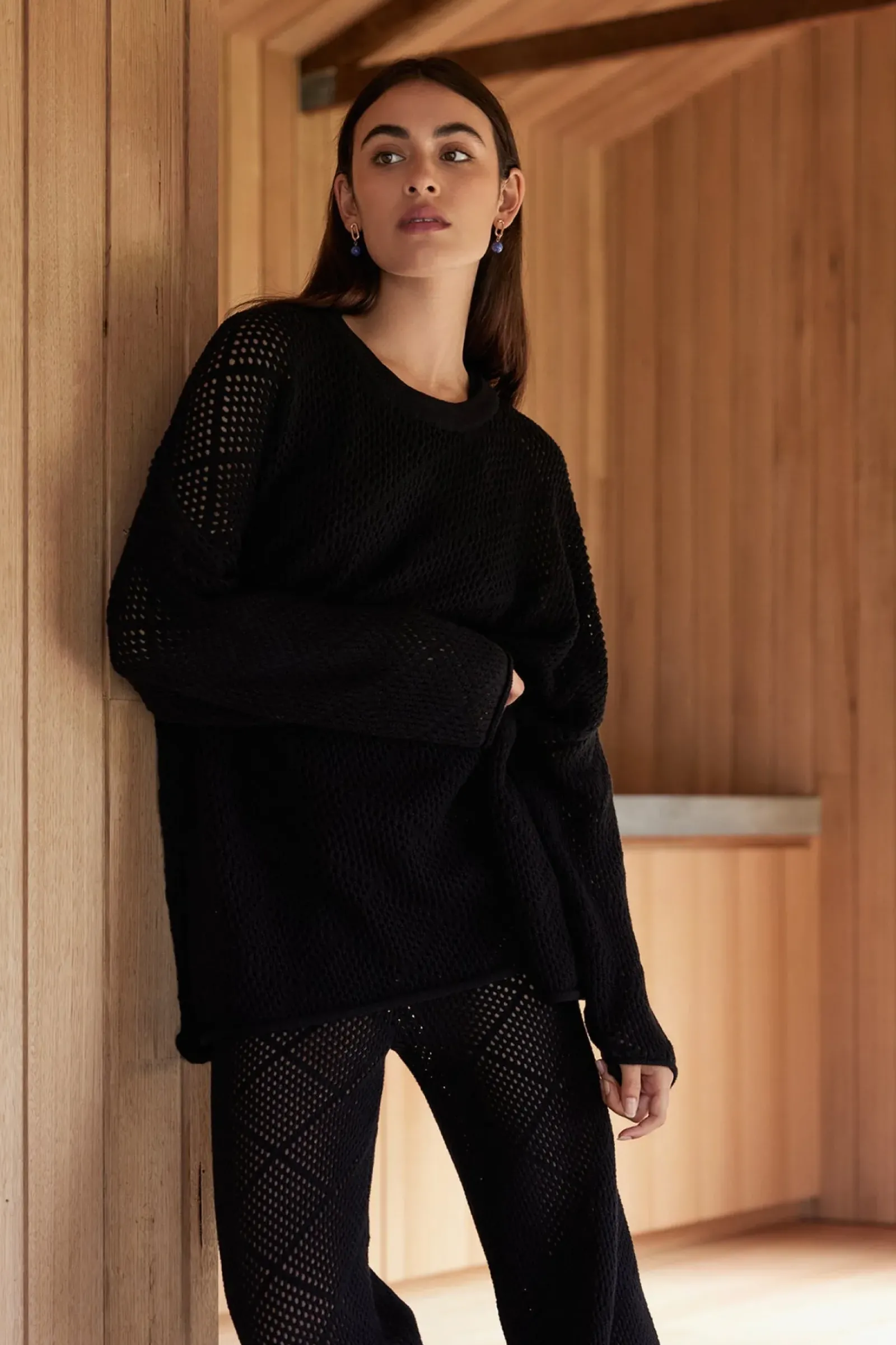 Women ARCAA Ezra Sweater Black