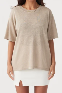Women ARCAA Hugo T Shirt - Taupe