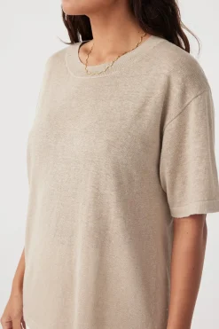 Women ARCAA Hugo T Shirt - Taupe