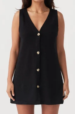 Women ARCAA Julia Mini Dress - Black