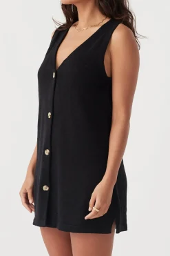 Women ARCAA Julia Mini Dress - Black