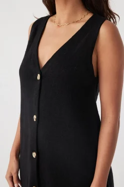 Women ARCAA Julia Mini Dress - Black