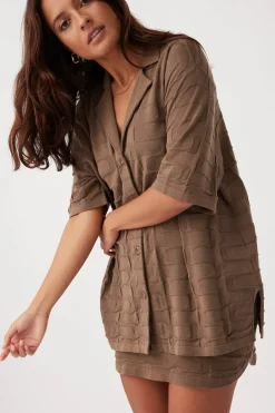 Women ARCAA Lara Shirt - Cacao