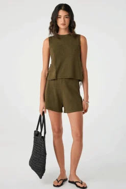 Women ARCAA Poppy Tank - Olive
