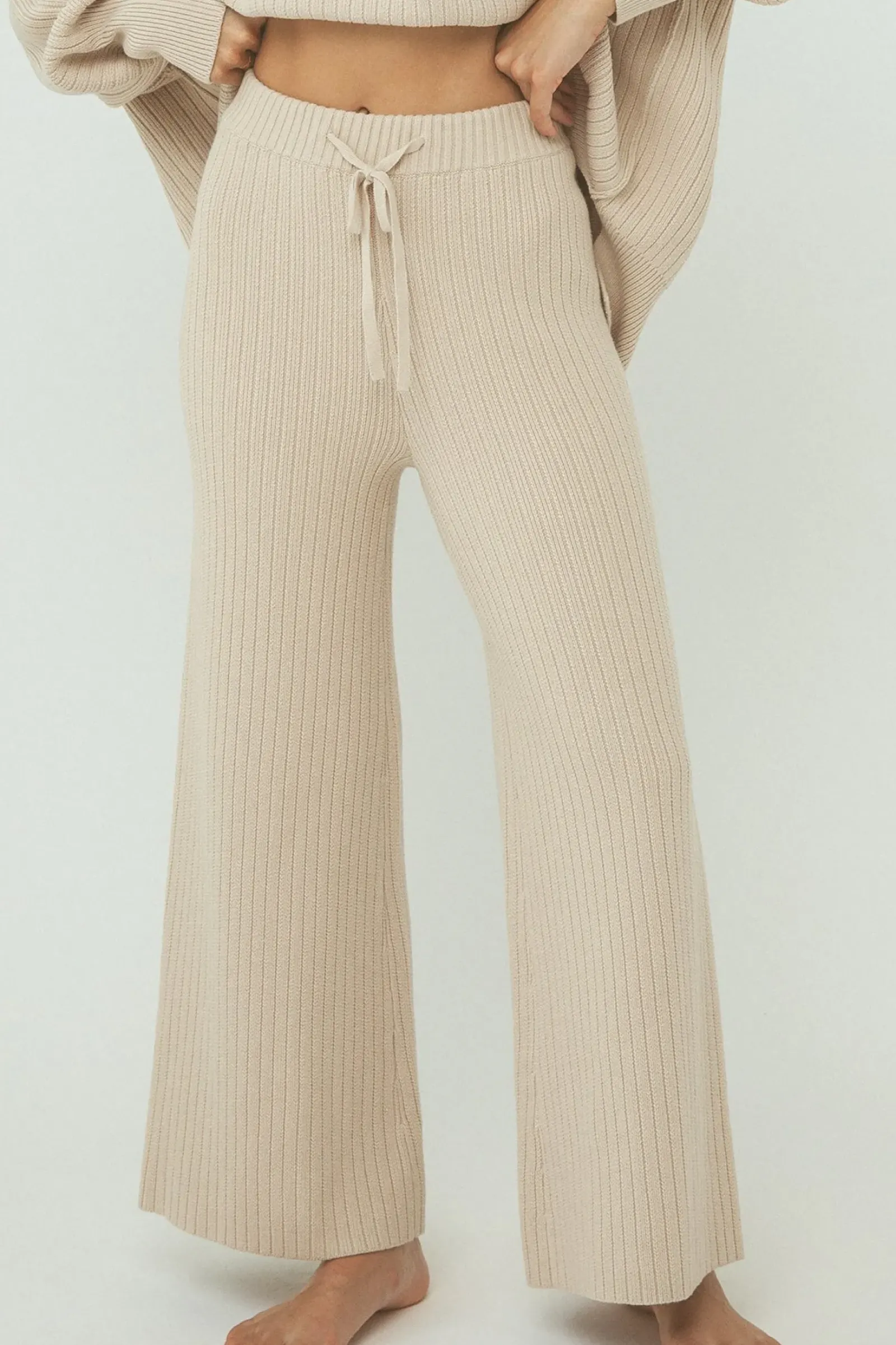 Women ARCAA Vera Knit Pants - Sand
