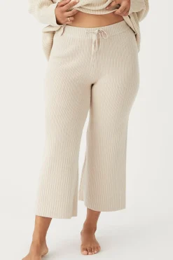 Women ARCAA Vera Knit Pants - Sand