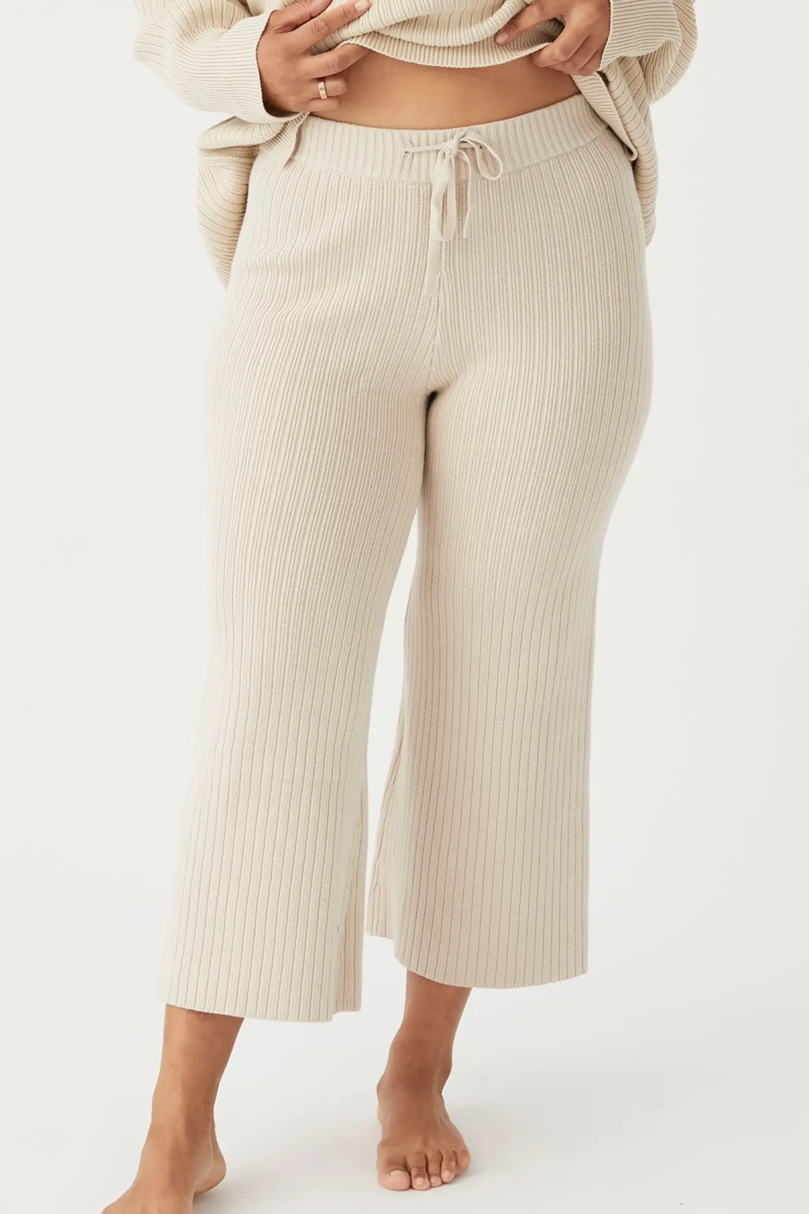 Women ARCAA Vera Knit Pants - Sand