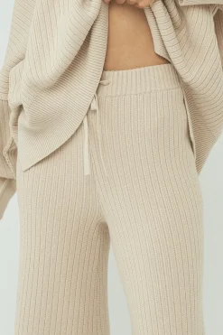 Women ARCAA Vera Knit Pants - Sand