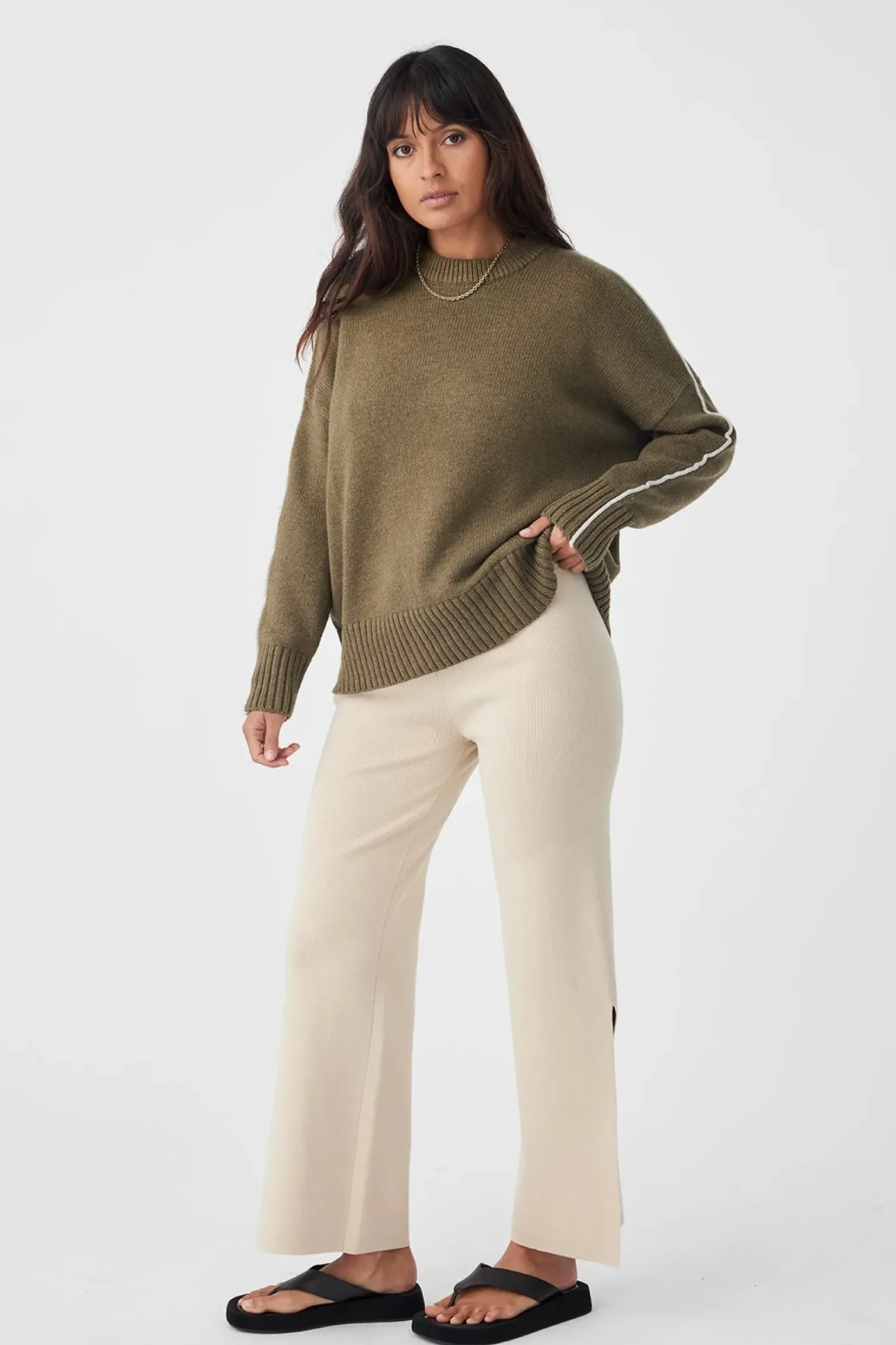 Women ARCAA ARCCA Sora Sweater - Caper Marle