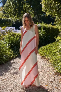 Women Aston Studio Poppy Dress - Hana Stripe