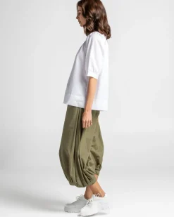 Women Boom Shankar Guru Pant - Olive