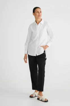 Women Brave & True Brave & True Lieutenant Shirt - White