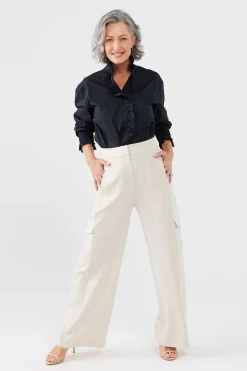 Women Brave & True Brave & True The Countess Shirt - Black