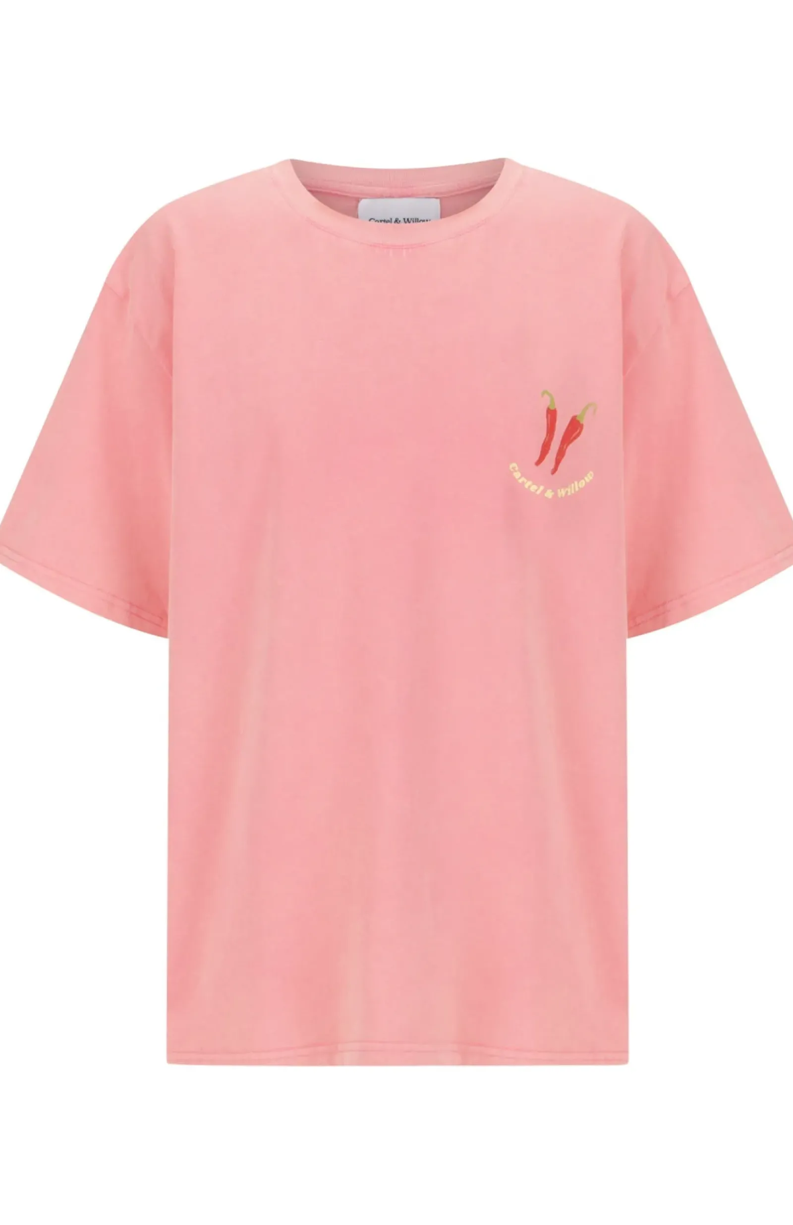 Women Cartel & Willow Cartel & Willow Hot Summer Tee - Pink/Hot Summer Print