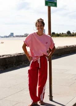 Women Cartel & Willow Cartel & Willow Hot Summer Tee - Pink/Hot Summer Print