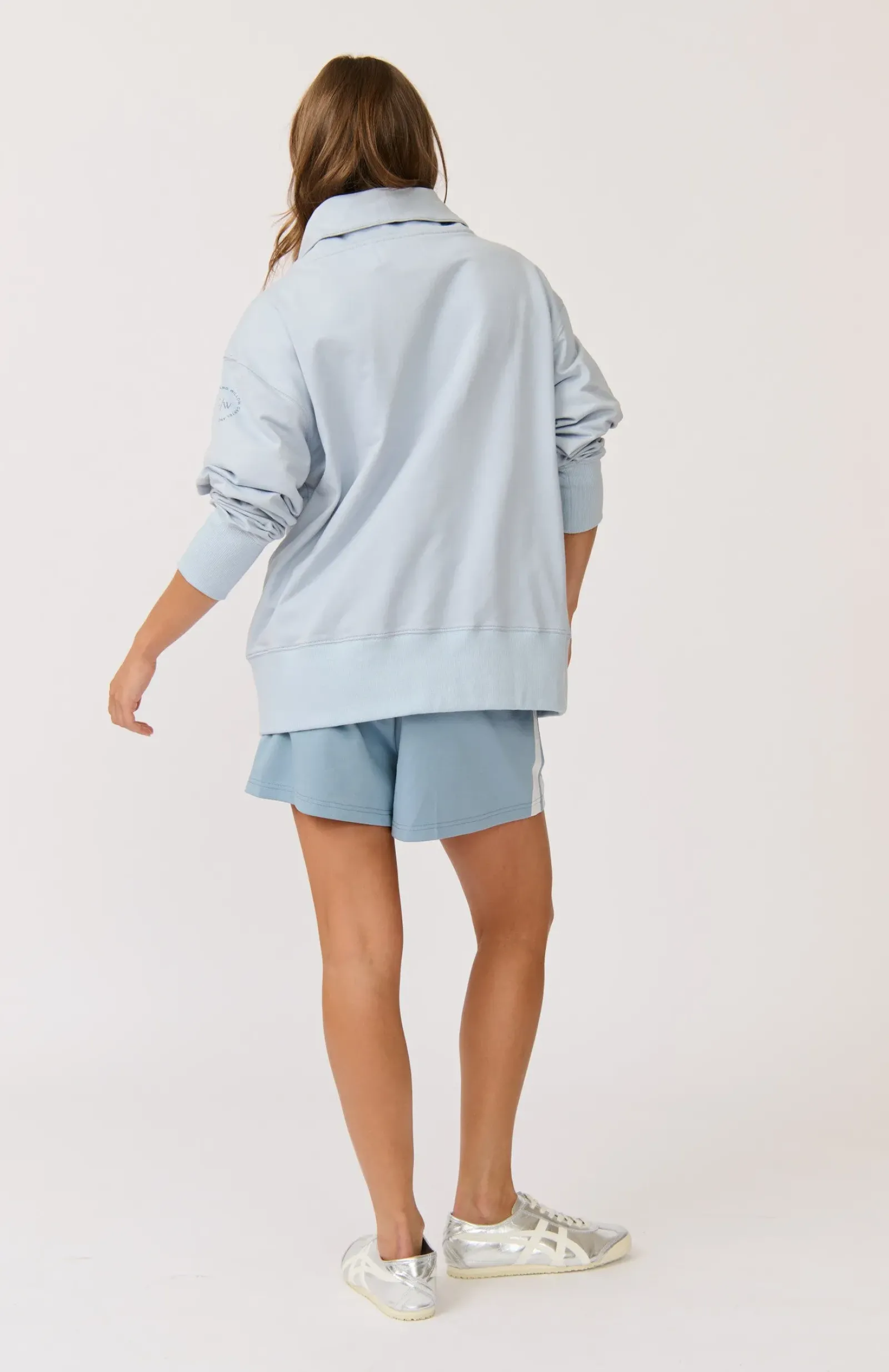 Women Cartel & Willow Cartel & Willow Nova Half Zip Sweater - Sky