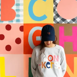 Women Castle and Things Bonkers Sweater - Iced Grey