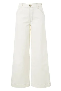 Women Ceres Life Classic Wide Leg Jean - Fresh Ecru