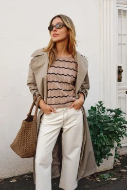 Women Ceres Life Crop Frenchie Jean - Fresh Ecru