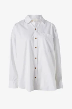 Women Ceres Life Oversized Poplin Shirt - White