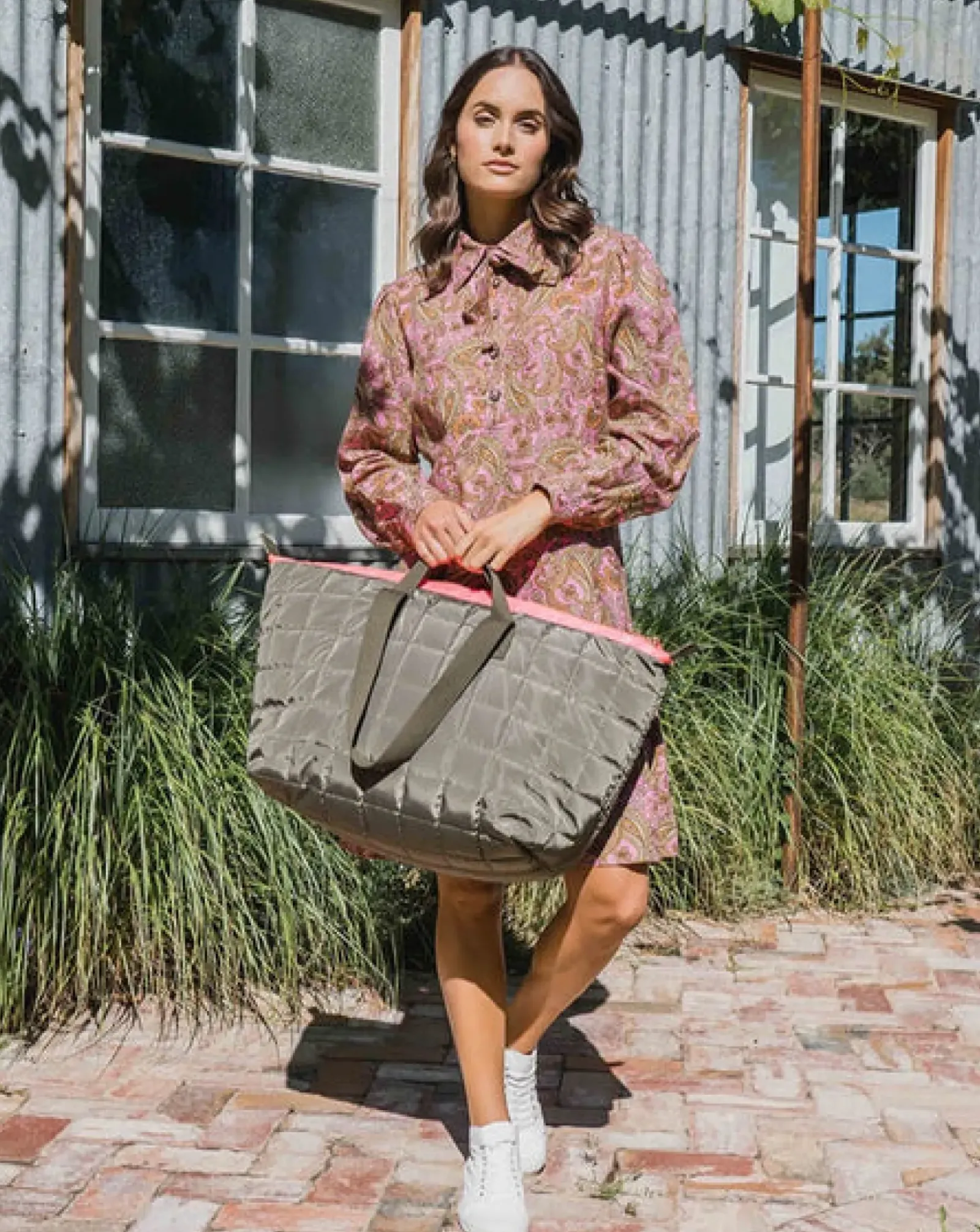 Elms & King Elms & King Spencer Carry All - Khaki