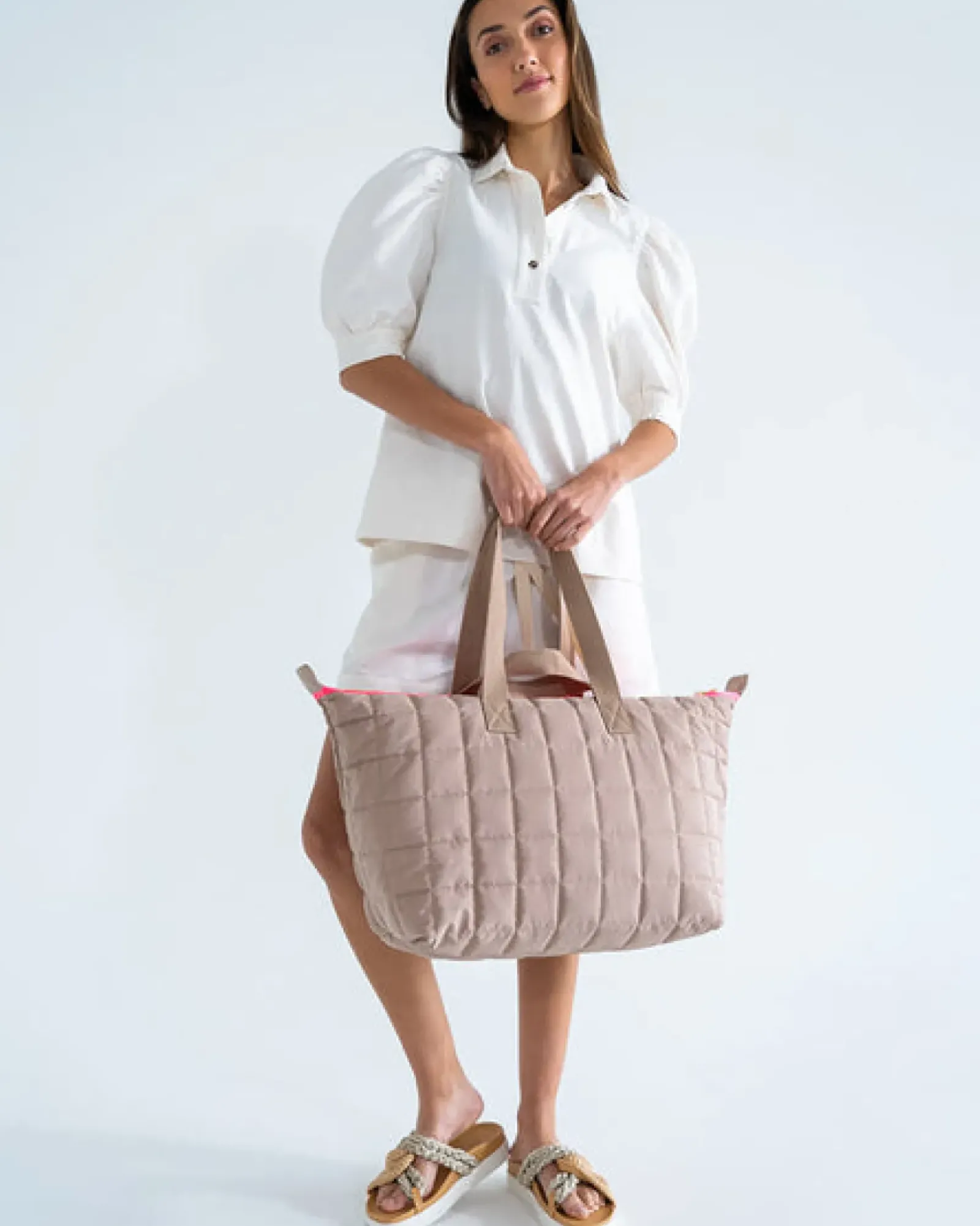 Elms & King Elms & King Spencer Carry All - Taupe