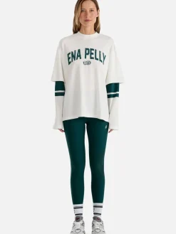 Women Ena Pelly 73 Long Sleeve Tee - Vintage White