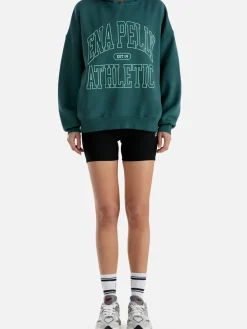 Women Ena Pelly Athletic Hoodie - Jade
