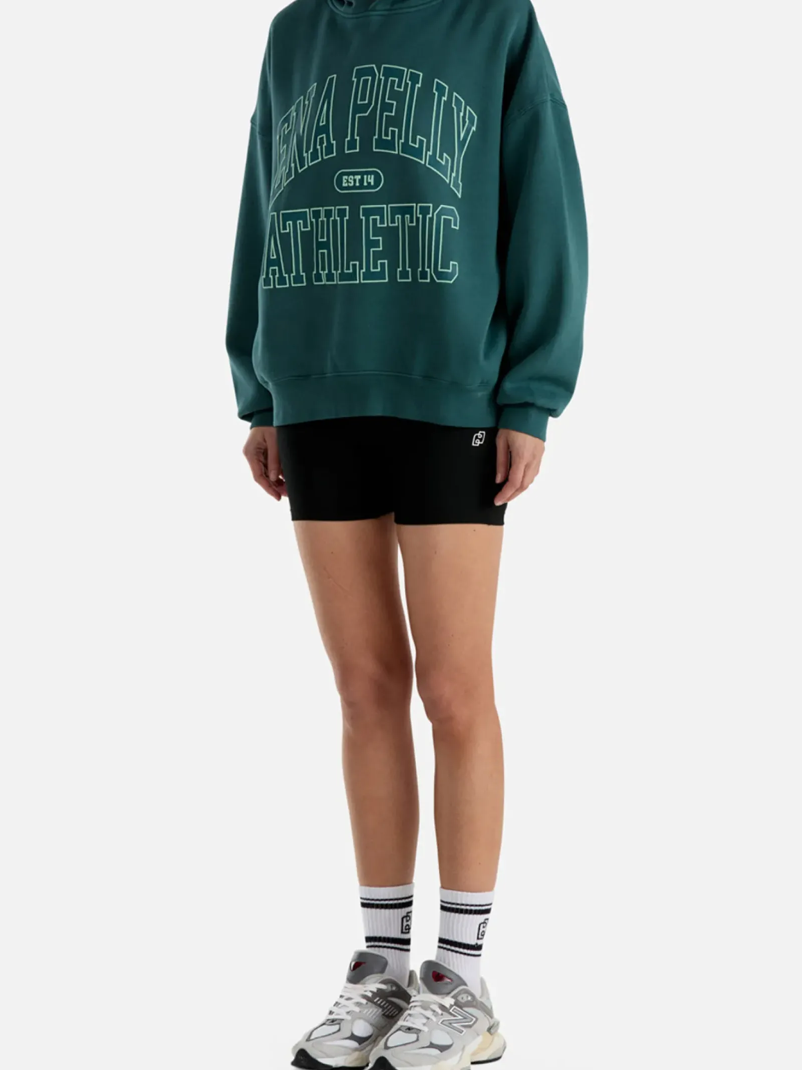 Women Ena Pelly Athletic Hoodie - Jade