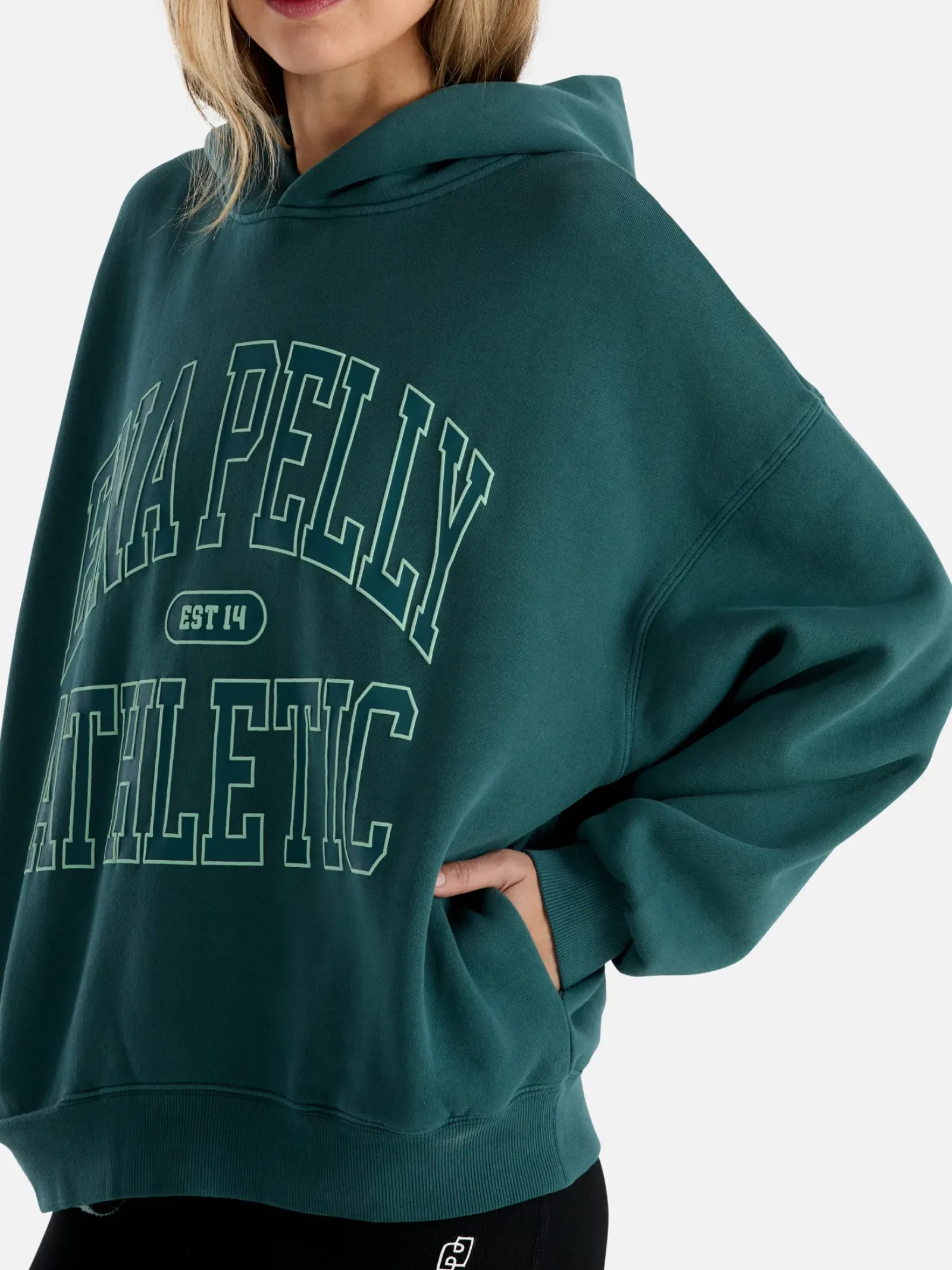Women Ena Pelly Athletic Hoodie - Jade