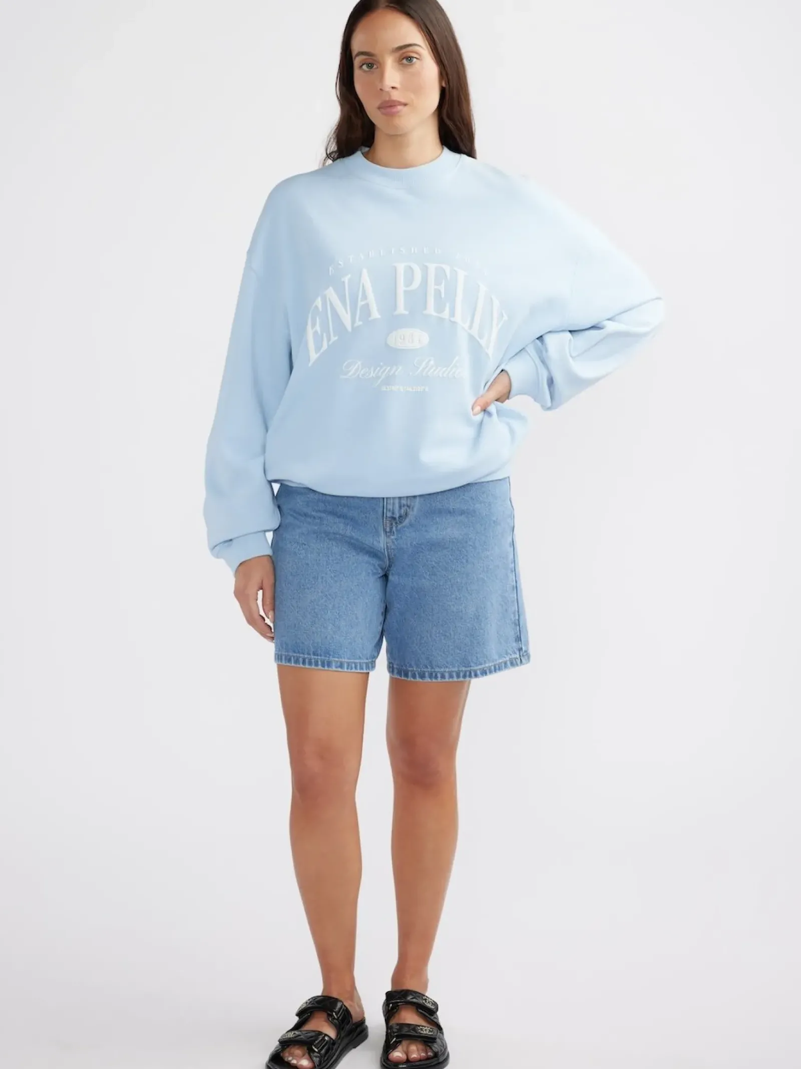 Women Ena Pelly Heritage Studios Sweatshirt - Washed Capri