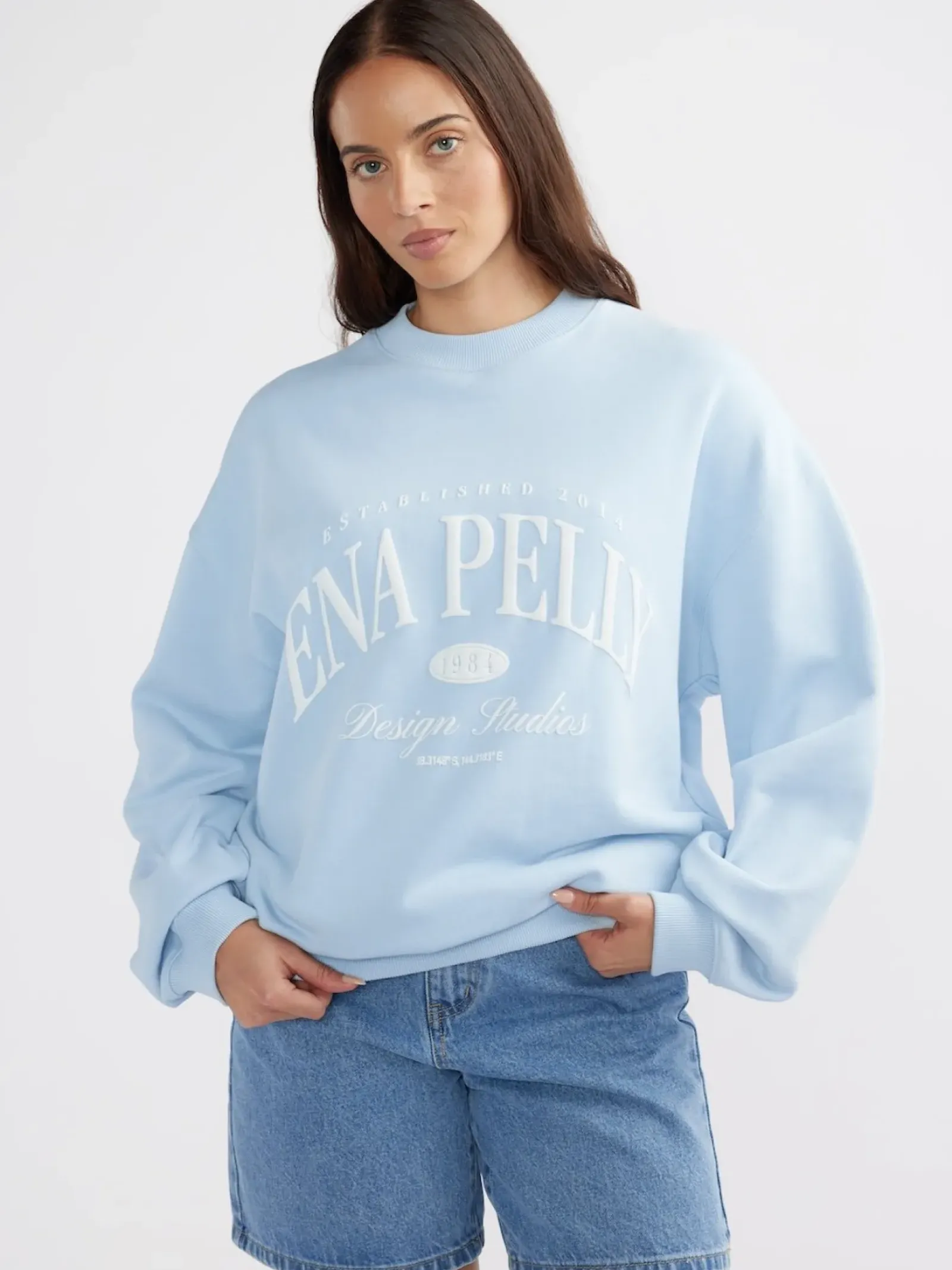 Women Ena Pelly Heritage Studios Sweatshirt - Washed Capri