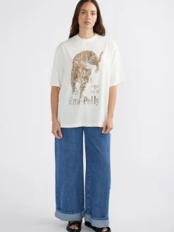 Women Ena Pelly Jaguar Tee - Vintage White