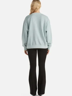 Women Ena Pelly Lilly Oversized Sweater City - Seafoam Wash