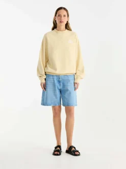 Women Ena Pelly Vintage Sport Sweatshirt - Lemon