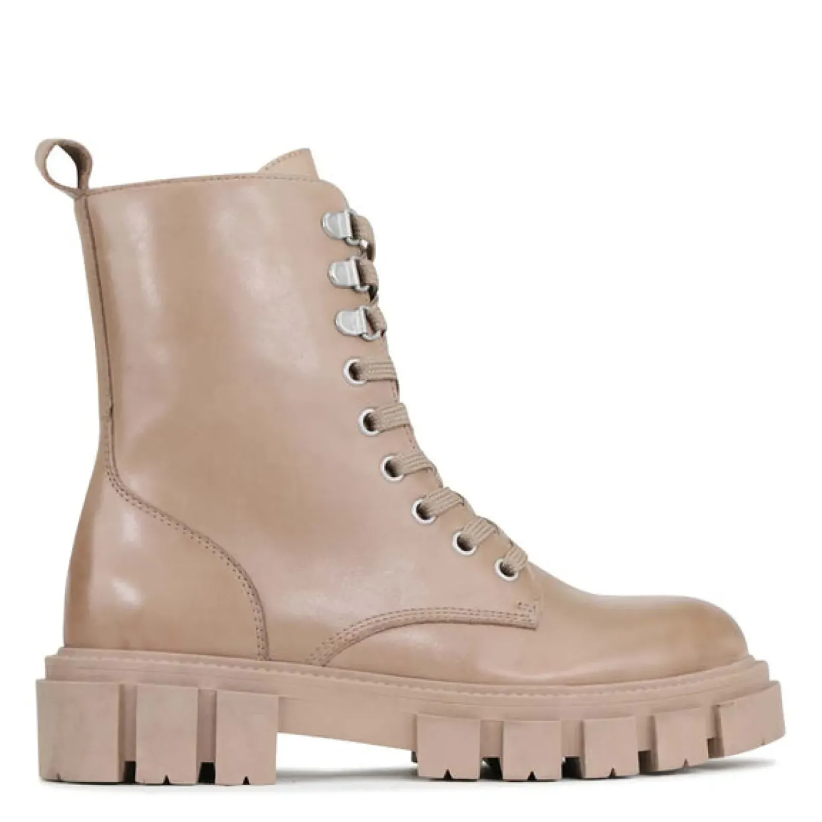 EOS Melbourne EOS Feature Leather Boot - Taupe