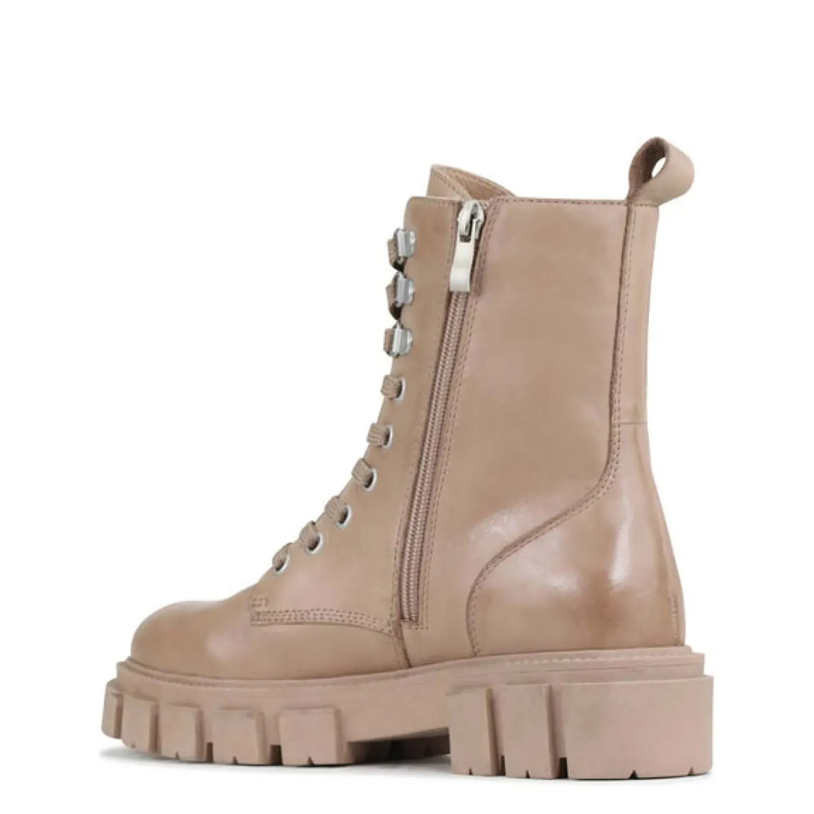 EOS Melbourne EOS Feature Leather Boot - Taupe