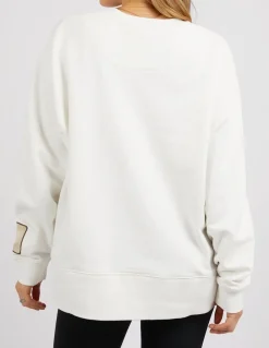 Women Foxwood Get There Crew - Vintage White