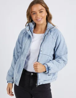 Women Foxwood Rosalee Jacket - Mid Vintage Blue