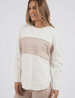 Women Foxwood Simplified Tonal Crew - Sage